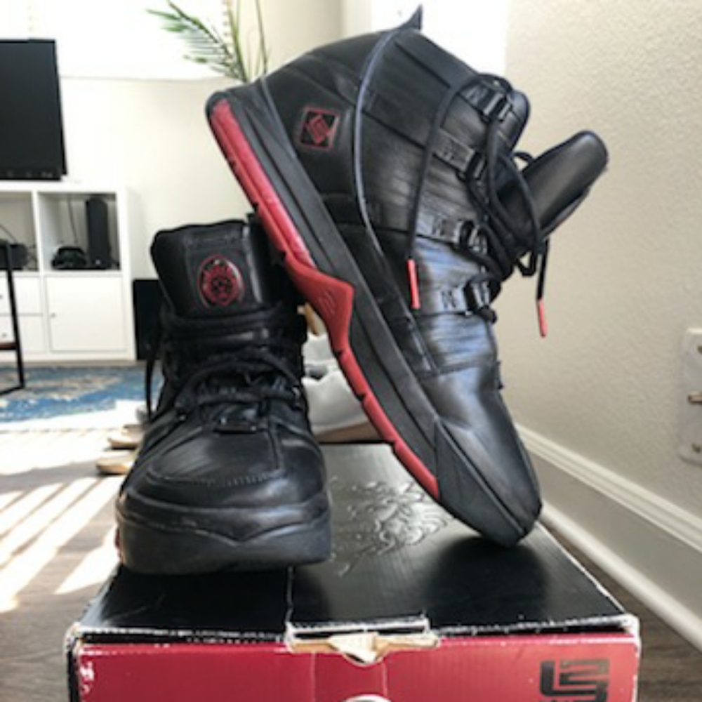 LeBron Zoom III OG Red and Black